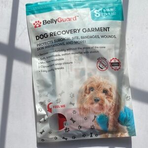 BellyGuard Dog Body After Surgery for Female and Male. Blue S 8-15 lbs. 4-6 kg